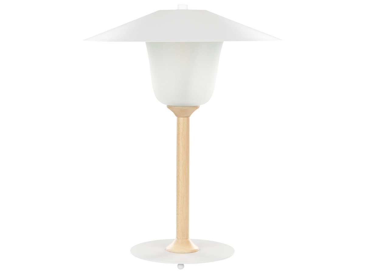Фото - Люстра / світильник Lampa stołowa drewniana biała MOPPY