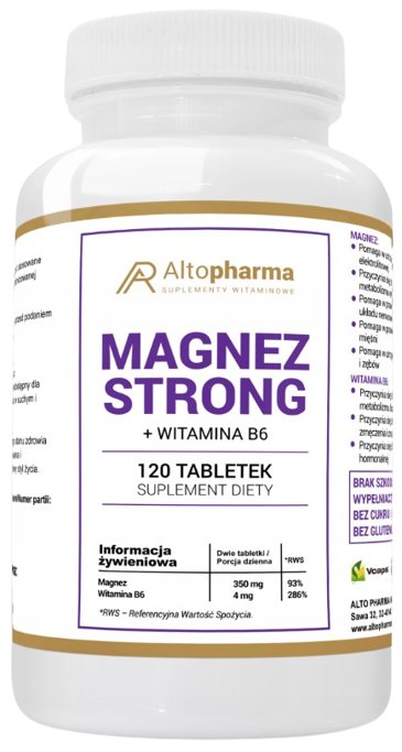Altopharma, Magnez Strong, 120 Tabletek