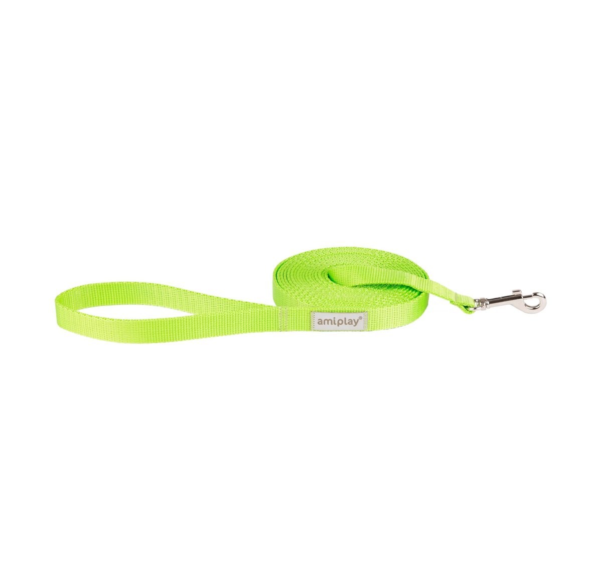 AmiPlay Samba Smycz treningowa 1000cm M zielona