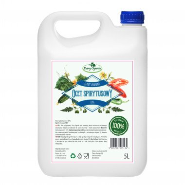 Ocet Spirytusowy 5 L Marynaty 10 % Kwasowości