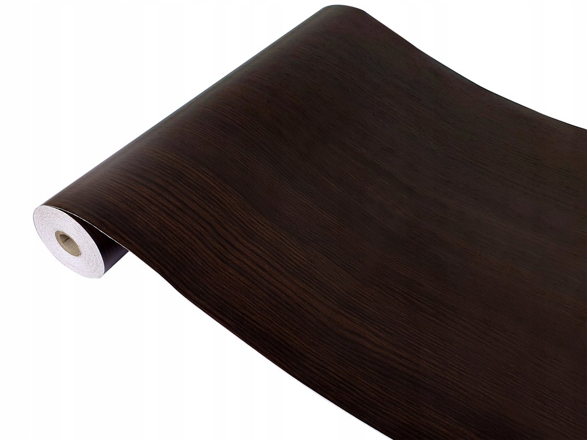 Okleina Samoprzylepna Meblowa Maron Wenge Na Meble Szafę Regał 45x990