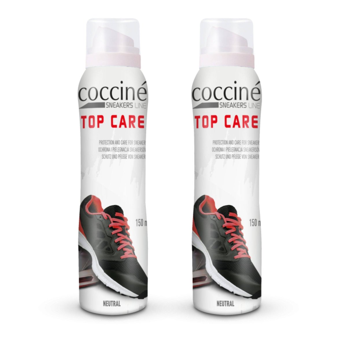 2x Spray pielęgnujący do sneakersów coccine sneakers top care 150 ml