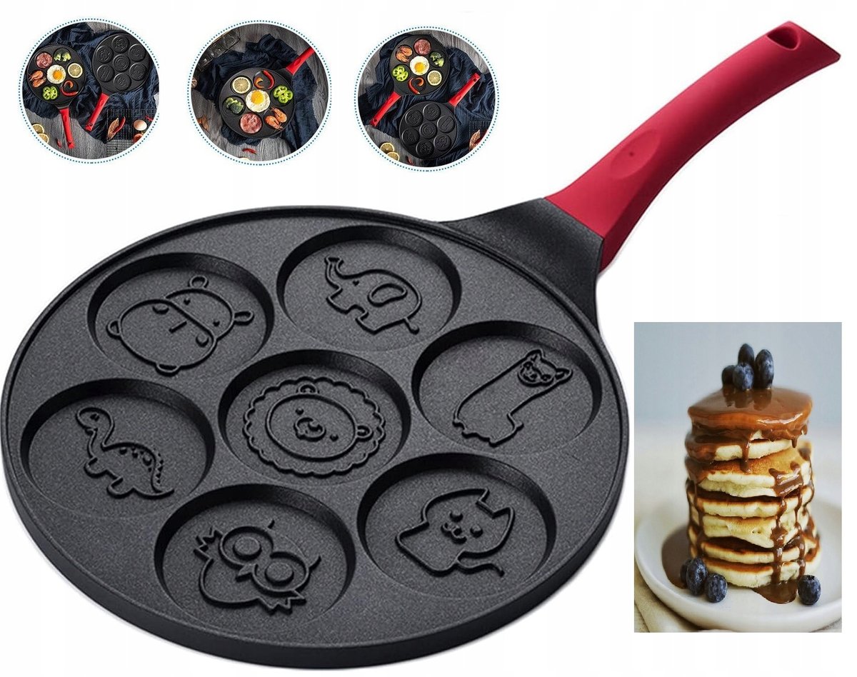Patelnia Do Naleśników Jajek Pancakes Placków 26Cm