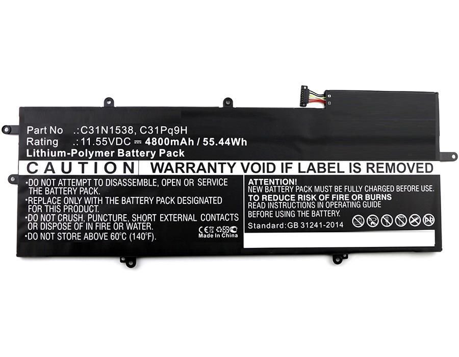 Micro Micro Battery - laptop battery - Li-pol - 4800 mAh - 55.4 Wh Zasilacz do komputera - 80 Plus MBXAS-BA0023
