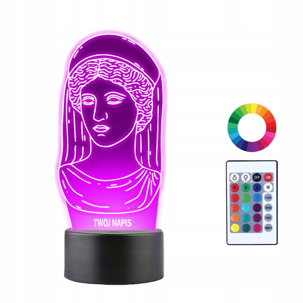 Lampka Nocna 3D Led Demeter Prezent