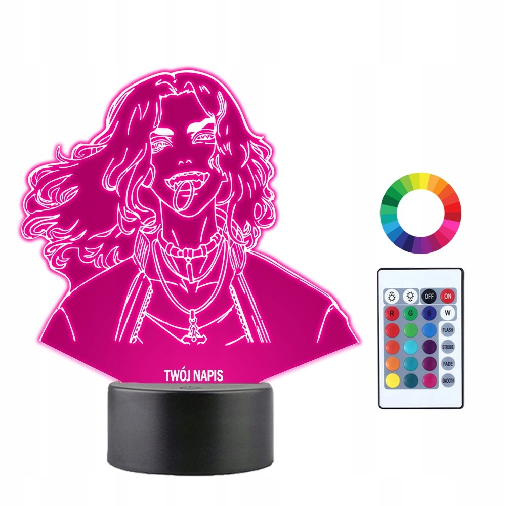 Lampka Nocna 3D Led Baji Tokyo Revengers Anime