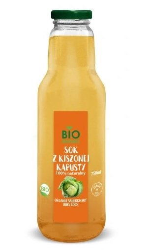 BIOnaturo Sok z kiszonej kapusty 100% 750 ml Bio