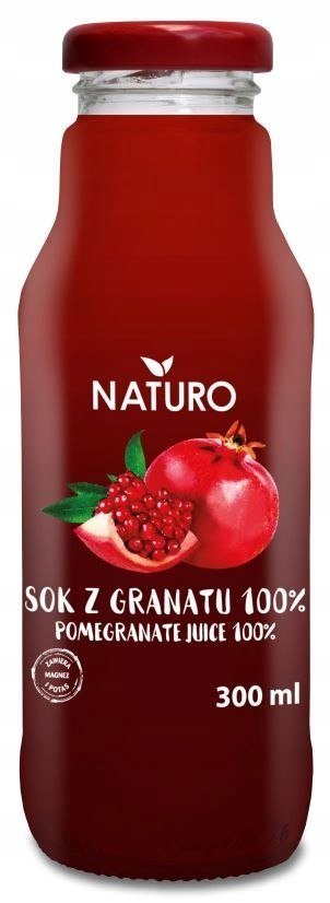 Sok z granatu 100% Naturalny 300 ml