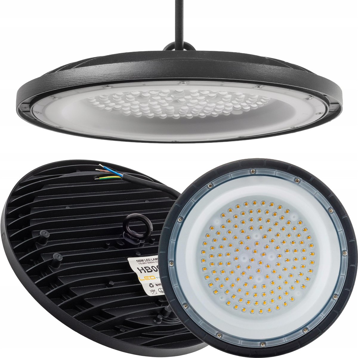 Lampa przemysłowa LED UFO High Bay 100W 15000lm
