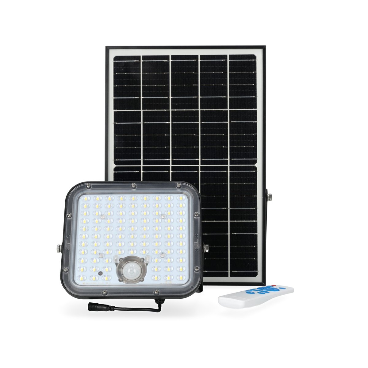 Naświetlacz solarny FARO 30W z czujnikiem ruchu i natężenia światła