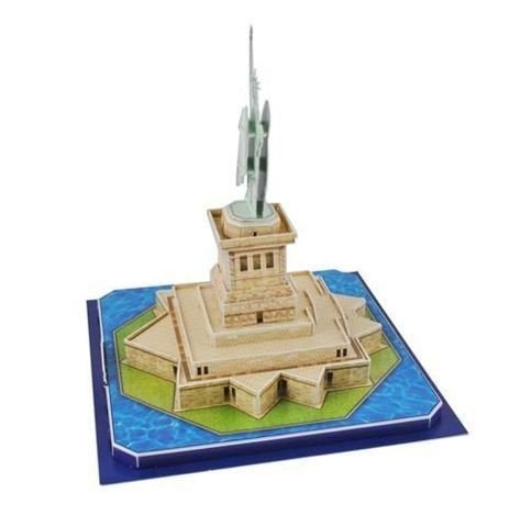 IsoTrade Puzzle Przestrzenne 3D Statua Wolności w USA 30 Elementów 1384 00001384