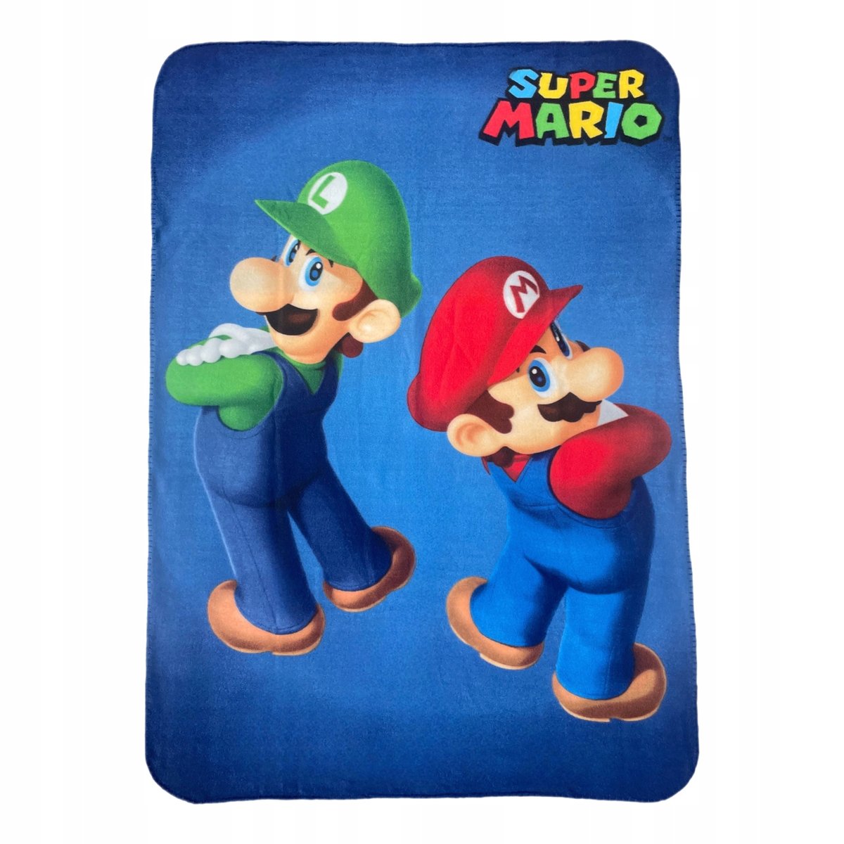 koc kocyk polarowy narzuta SUPER MARIO 100x140 cm