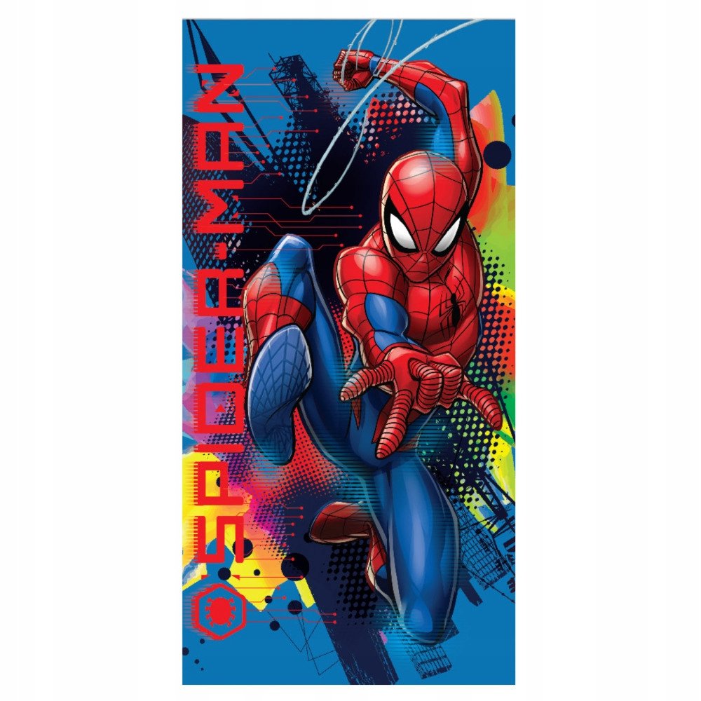 Ręcznik kąpielowy plażowy szybkoschnący SPIDERMAN 70x140