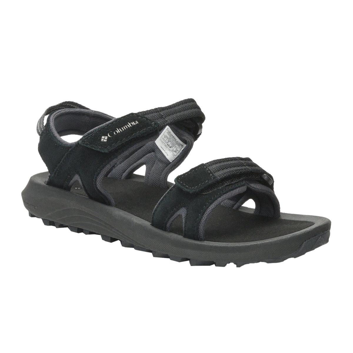 Sandały trekkingowe damskie Columbia Trailstorm Hiker 2 Strap czarne 1987161010 36 (5 US)
