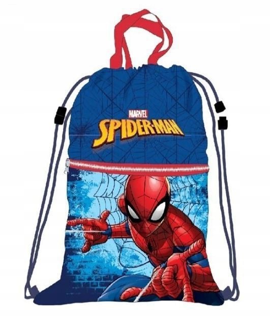 Worek Na Buty Plecak Sportowy Gruby Sznur Spiderman