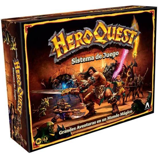 HEROQUEST SISTEMA DE JUEGO