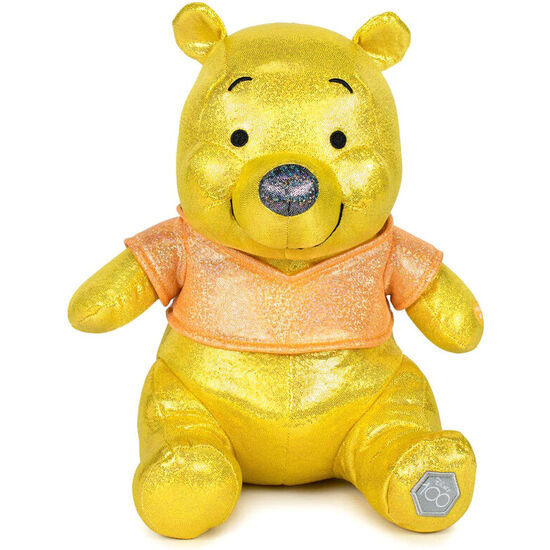 PELUCHE WINNIE THE POOH GLITTER 100TH ANNIVERSARY DISNEY 28CM