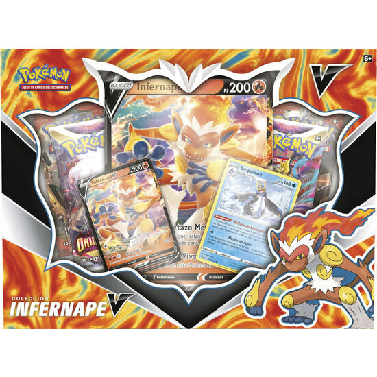 BLISTER JUEGO CARTAS COLECCIONABLES INFERNAPE V POKEMON