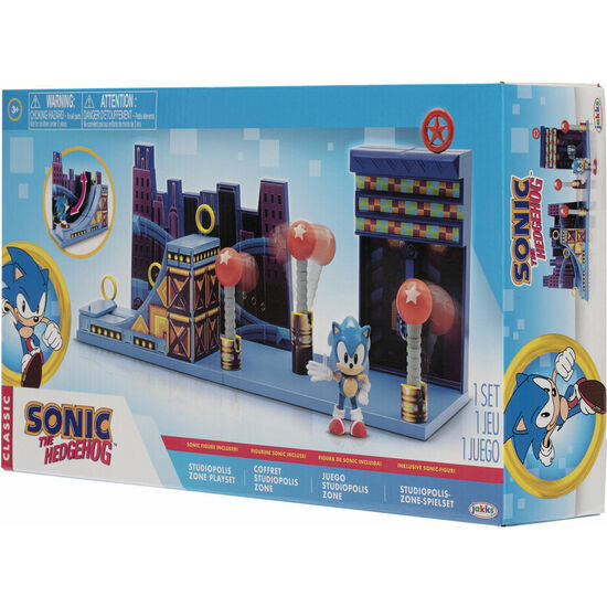 Playset Studiopolis Zone Sonic The Hedgehog 6Cm