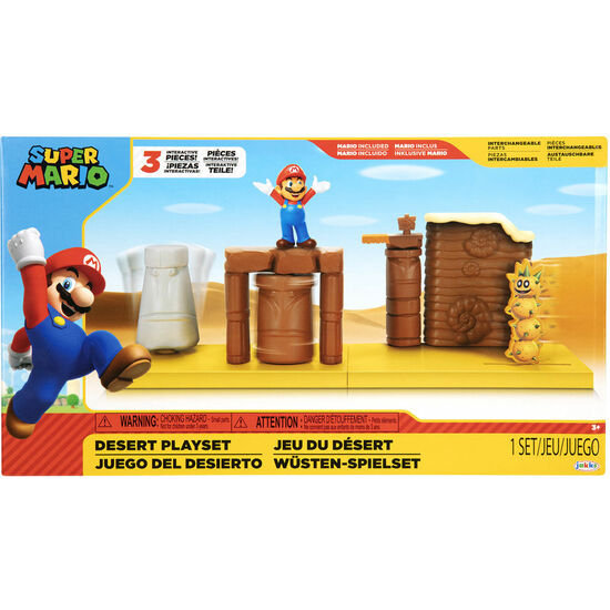 PLAYSET DESERT SUPER MARIO BROS 6CM