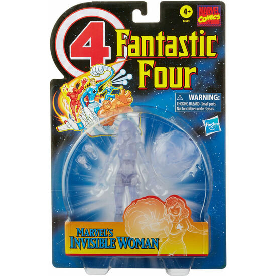 Figura La Mujer Invisible Los 4 Fantasticos Marvel Vintage 15Cm