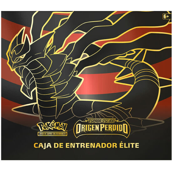 ESTUCHE JUEGO CARTAS COLECCIONABLES ENTRENADOR ORIGEN PERDIDO ELITE ESPADA Y ESCUDO POKEMON