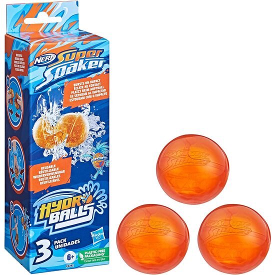 SUPER SOAKER HYDRO BALLS 3 PK