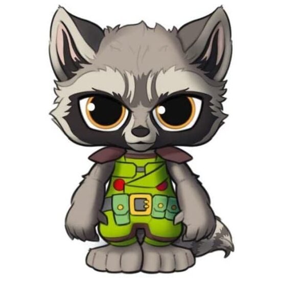 PELUCHE ROCKET GUARDIANES GALAXIA