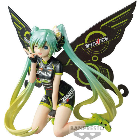 Figura Miku Racing 2017 Team Ukyo Cheering Banpresto Chronicle Hatsune Miku Racing 13Cm