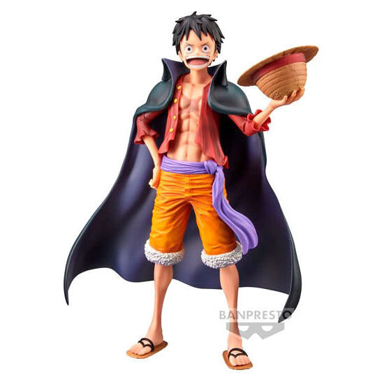 FIGURA D LUFFY MONKEY GRANDISTA NERO ONE PIECE 27CM