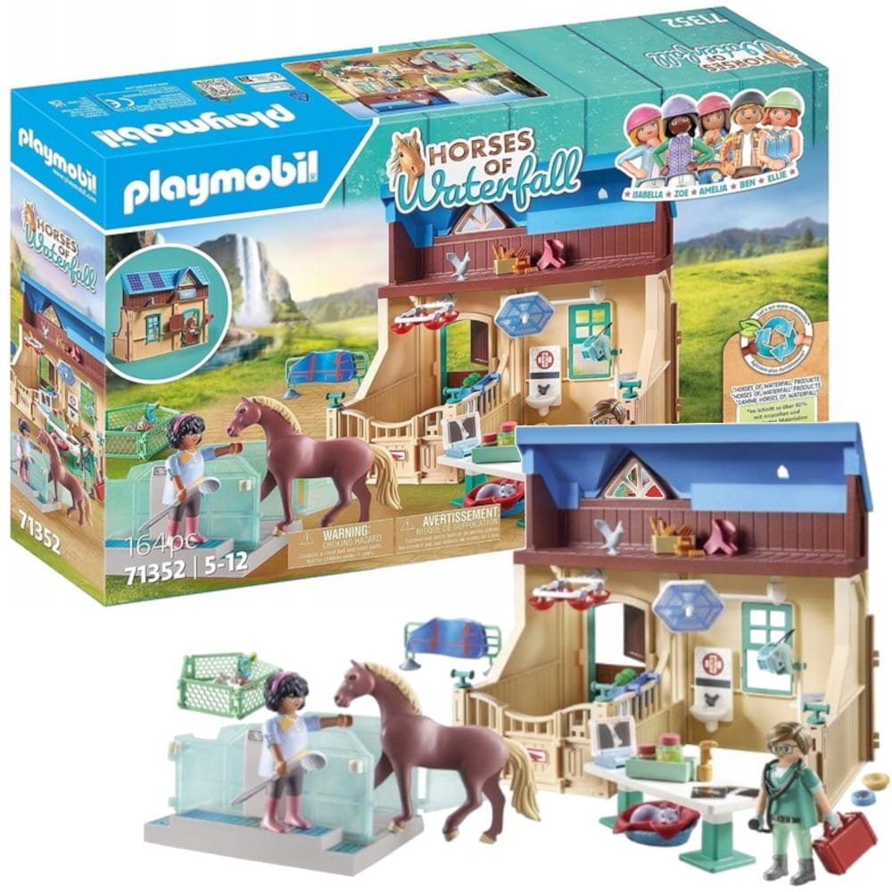 Playmobil 71352 Hipoterapia I Lecznica Zwierząt