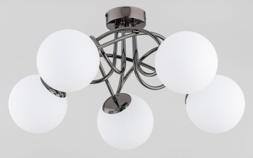 Banko lampa sufitowa 5-punktowa grafitowa 63202