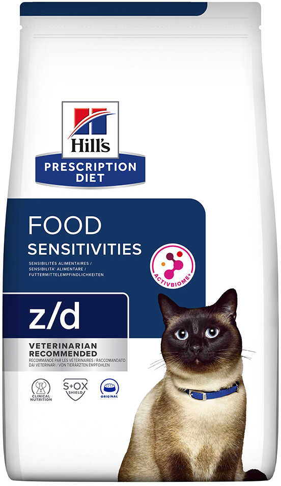 Hills Prescription Diet Feline z/d Food Sensitivities - 3 kg Dostawa GRATIS!