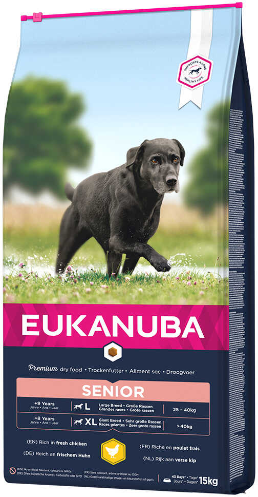 Eukanuba Caring Senior Large Breed, kurczak - 15 kg Dostawa GRATIS!