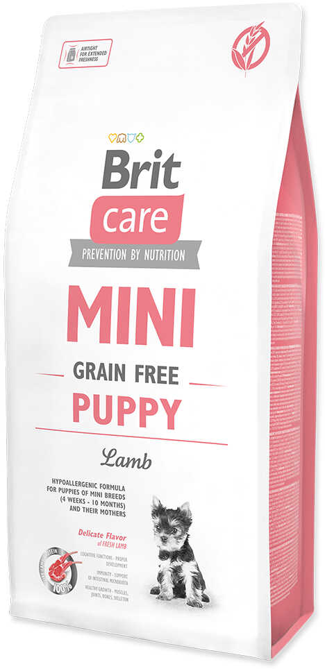 Brit Care Mini Grain-Free Puppy, jagnięcina - 7 kg Dostawa GRATIS!