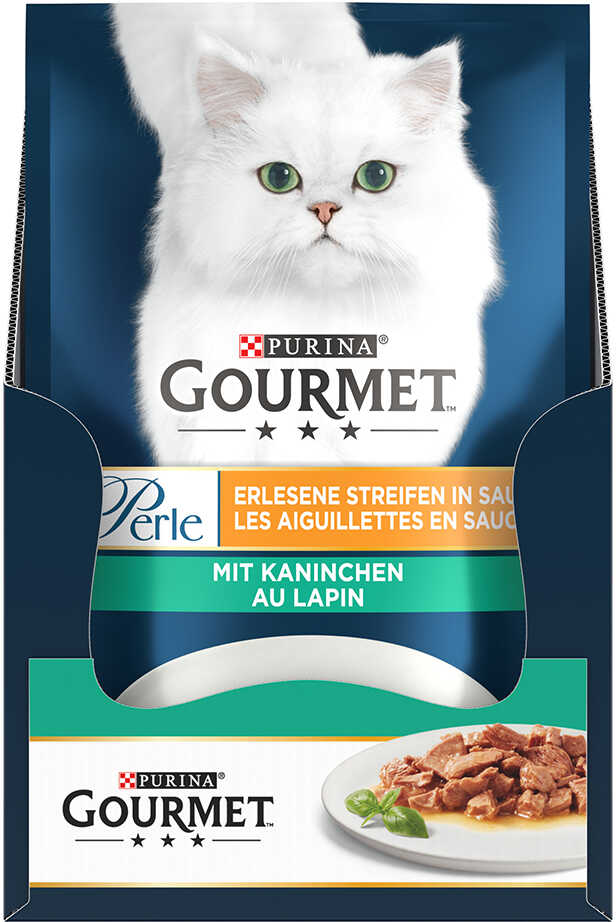 Gourmet Perle, 26 x 85 g - Królik
