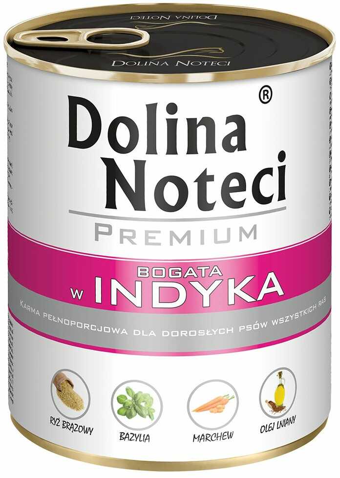 Megazestaw Dolina Noteci Premium, 12 x 800 g - Mix (jagnięcina, wołowina, indyk, kaczka)