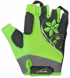Rękawiczki rowerowe damskie Vivo Lady SB-01-3151 green