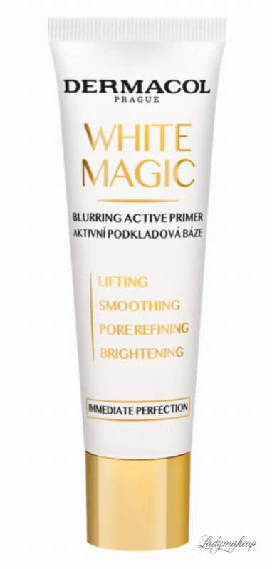 Dermacol - WHITE MAGIC - BLURRING ACTIVE PRIMER - Wygładzająca baza pod makijaż - 20 ml