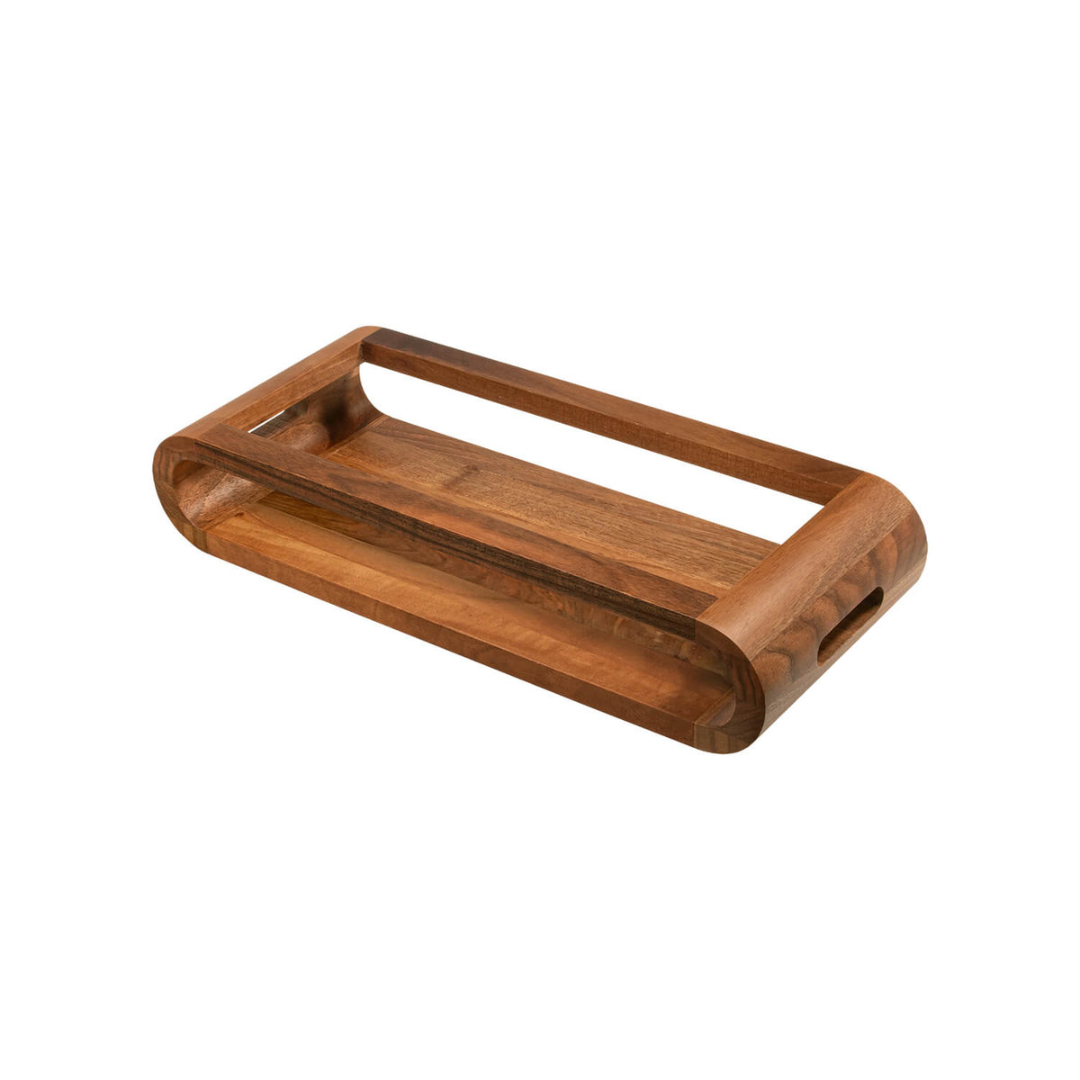 Artelegno Dwustronna taca z drewna orzechowego Artelegno VASD - 37 cm