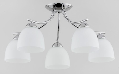 Ajax Duo lampa sufitowa 5xE27 chrom 63177