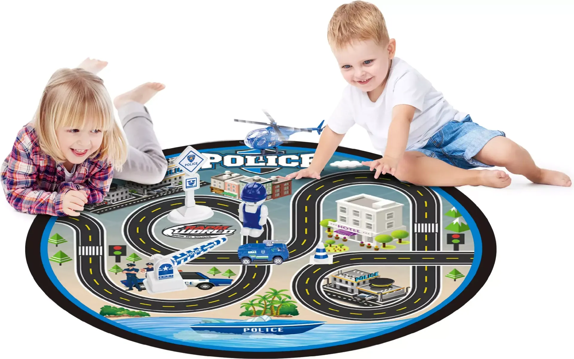 Tor samochodowy autka mata zestaw GEARBOX 11el