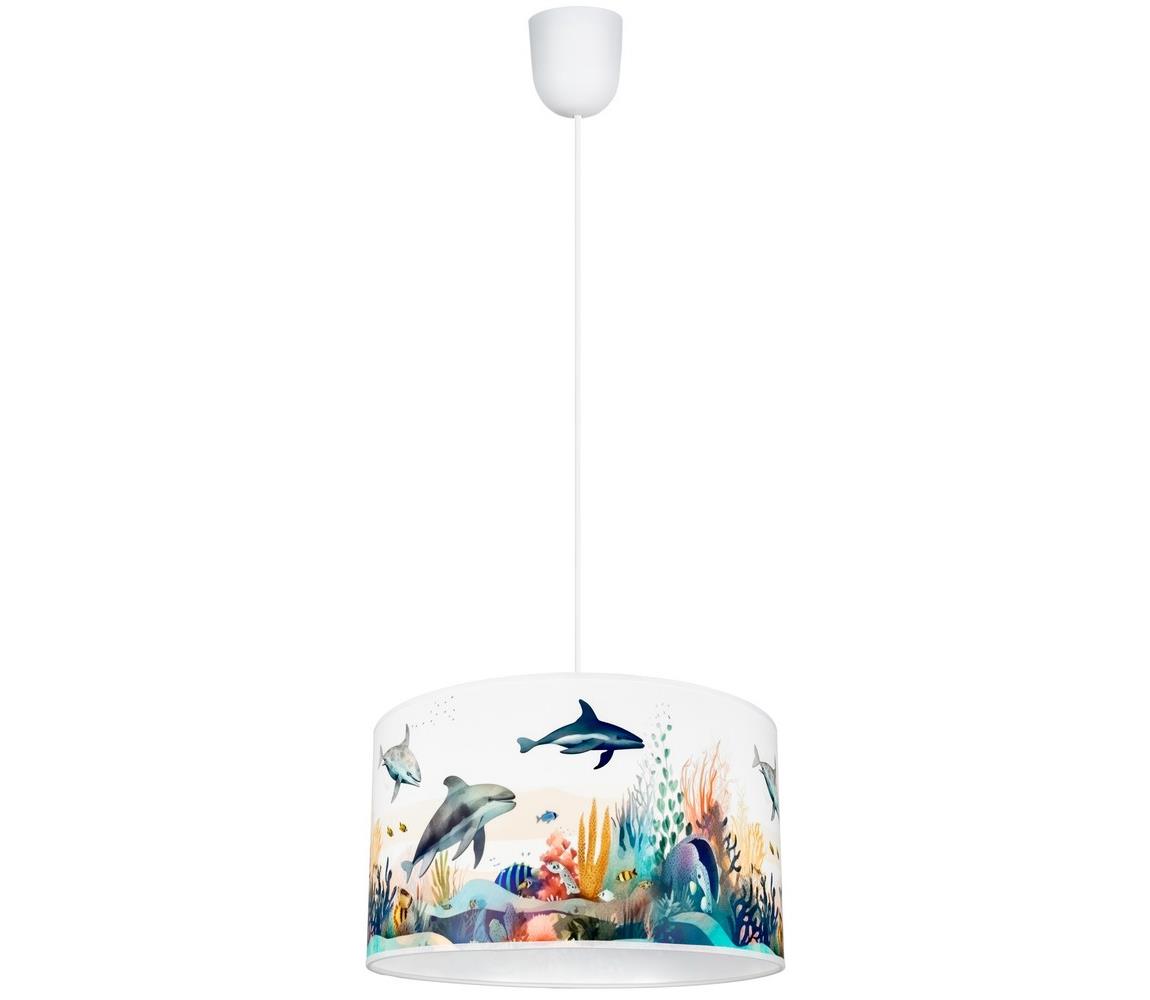 Żyrandol dziecięcy OCEAN 1xE27/60W/230V