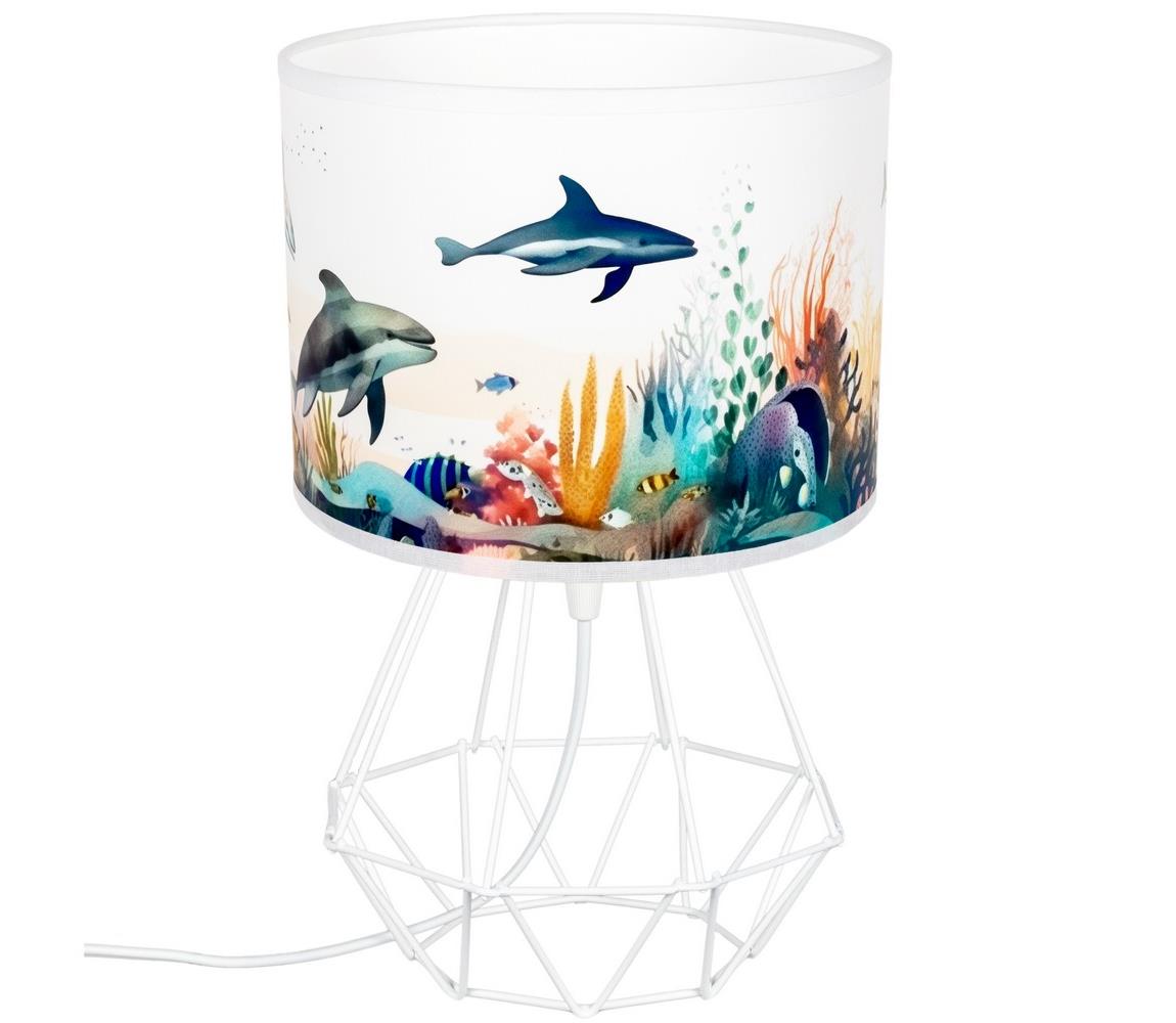 Lampka dziecięca OCEAN 1xE27/60W/230V