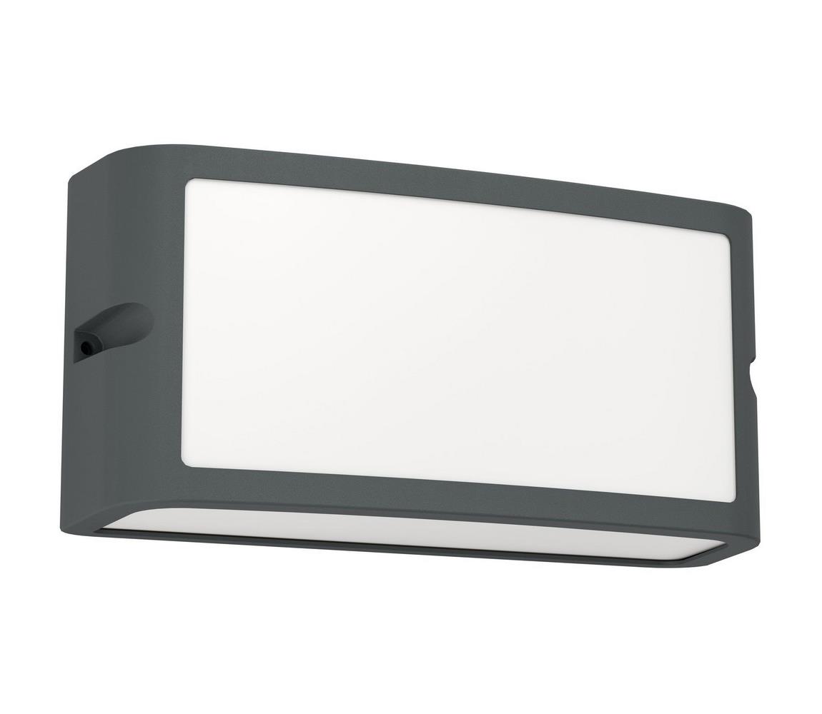 Eglo 900808- LED Kinkiet zewnętrzny CAMARDA LED/10,5W/230V antracyt IP54
