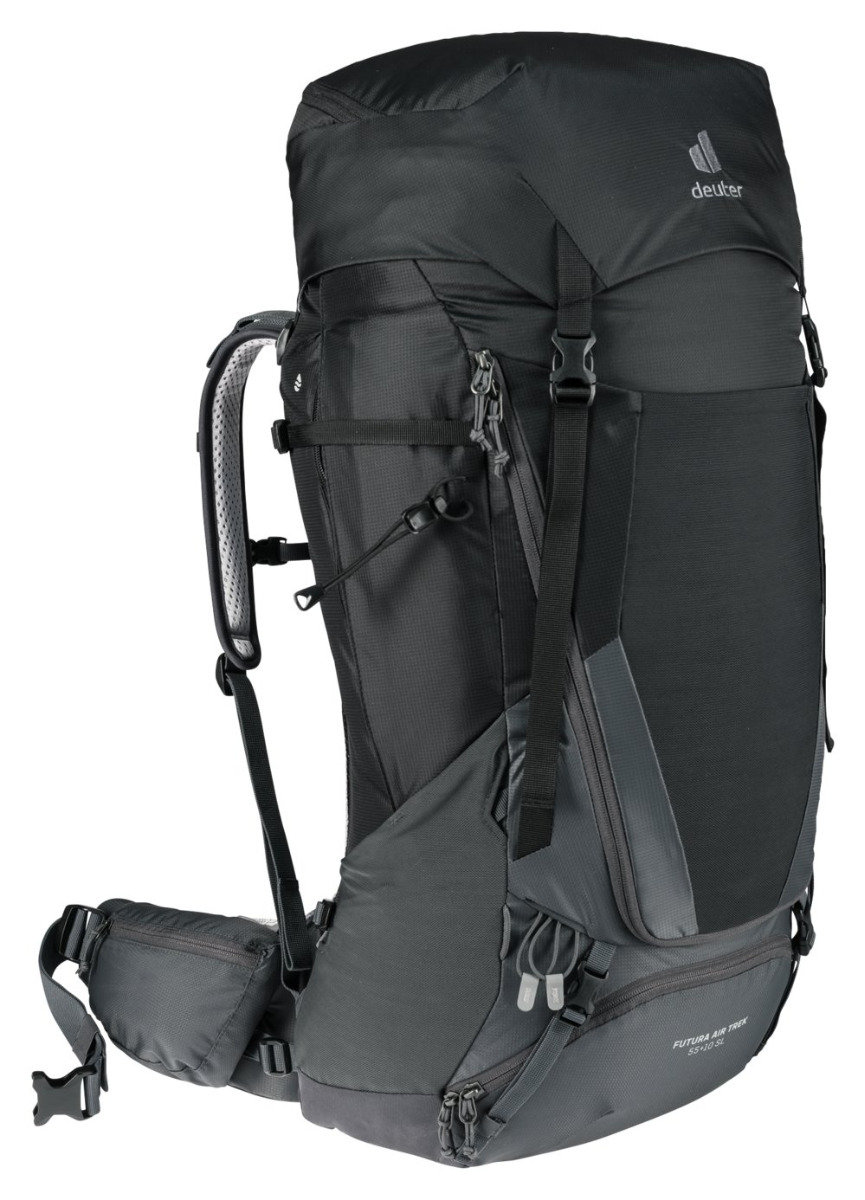 Deuter Plecak turystyczny damski Futura Air Trek 55+10 SL black-graphite 340222174030 340222174030