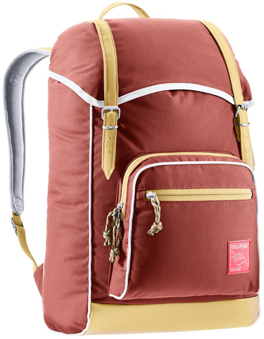 Deuter Innsbruck Backpack 22l, czerwony/brązowy 2021 Plecaki szkolne i turystyczne 3814022-5612