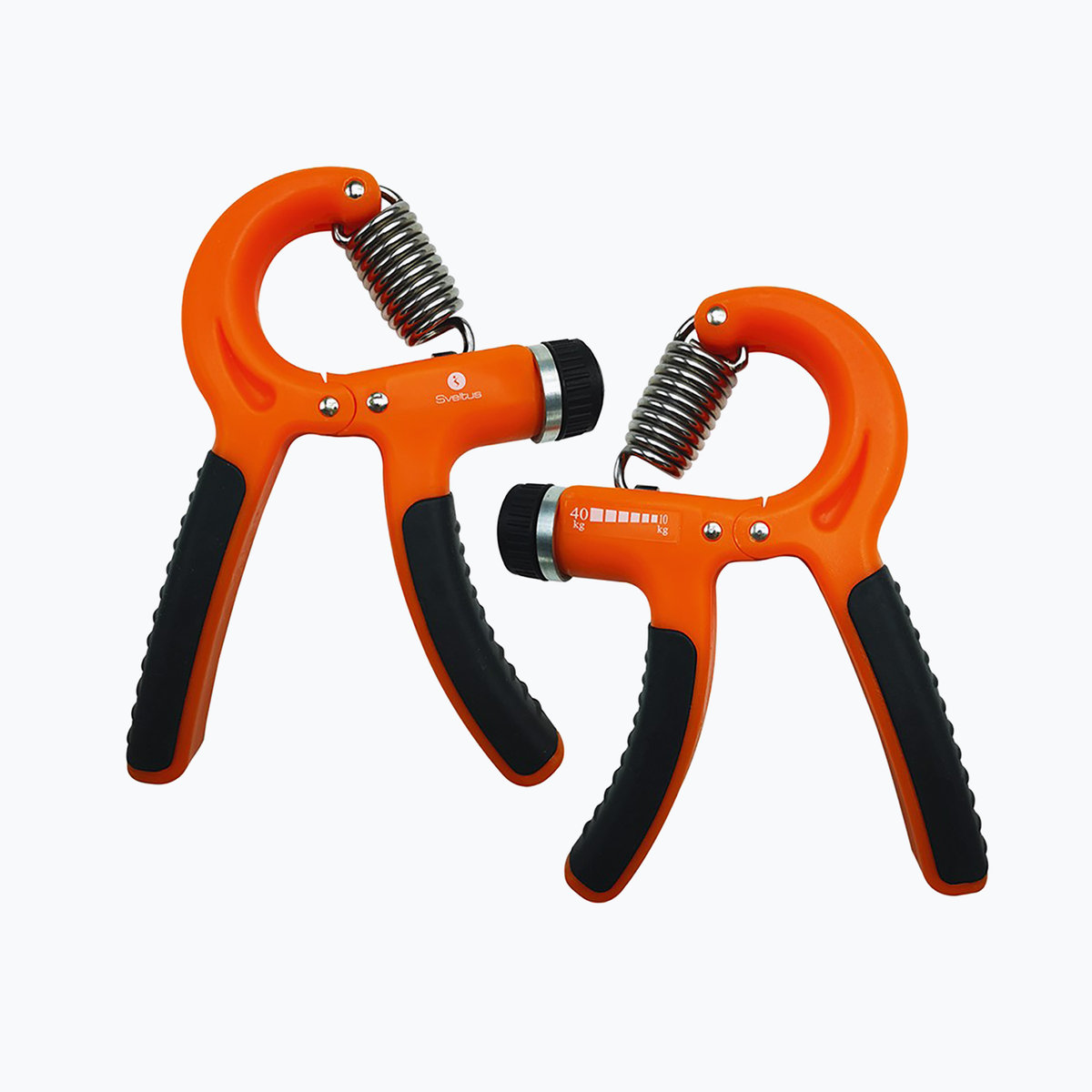 Ściskacze z regulowanym oporem Sveltus Adjustable Hand Trainer pomarańczowe 5301 OS