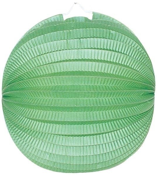 LAMPION 25CM ZIELONY