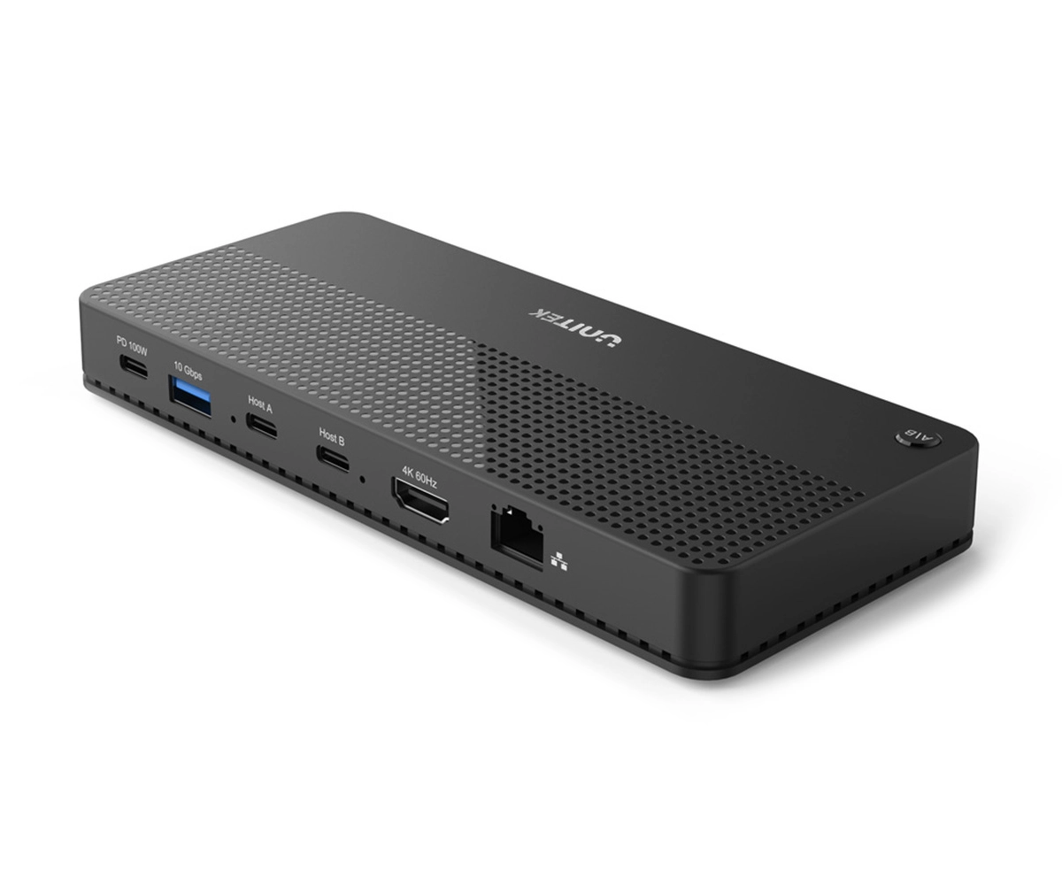 Unitek USB-C - HDMI DisplayPort USB RJ-45 SD microSD Audio PD 100W